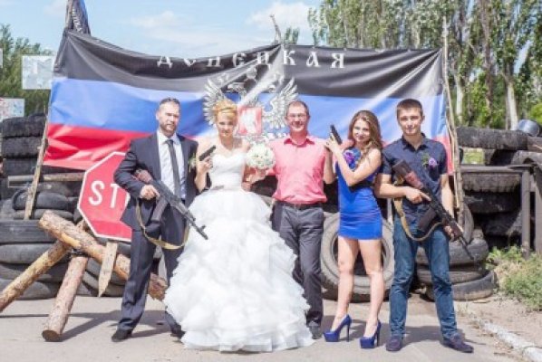 Cum arată o nuntă în Ucraina!
